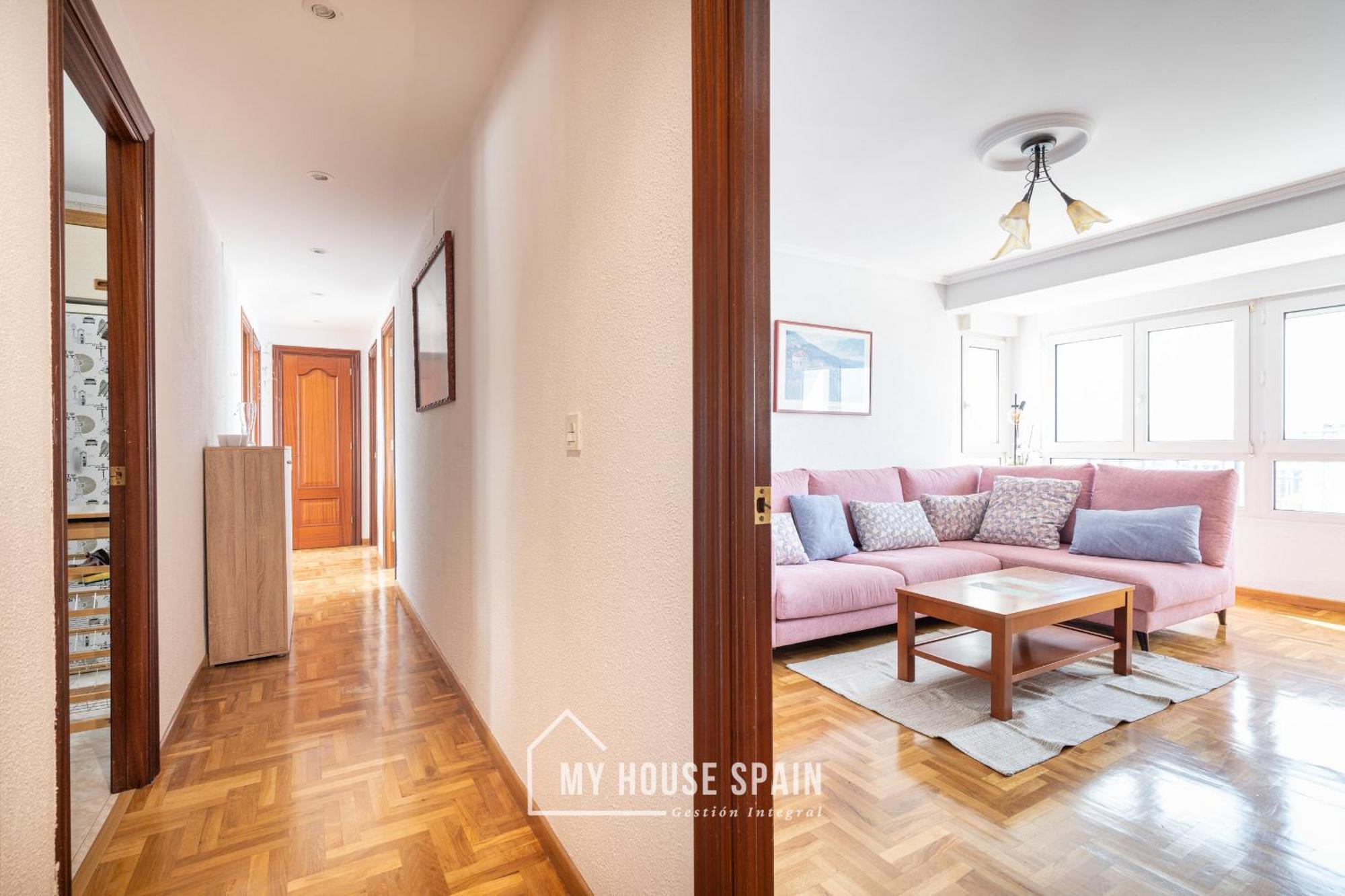 Myhousespain - Luminoso Piso Junto Al Centro Gijón Esterno foto